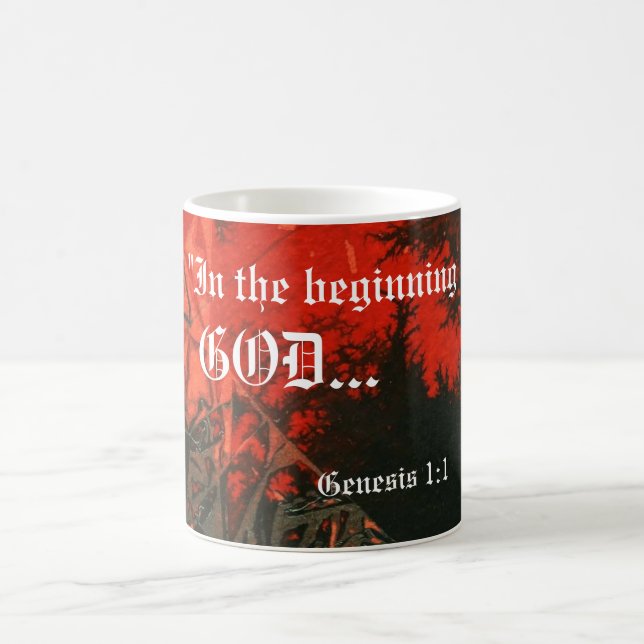 Genèse 1:1 Mug (Centre)