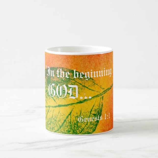 Genèse 1:1 Mug (Centre)