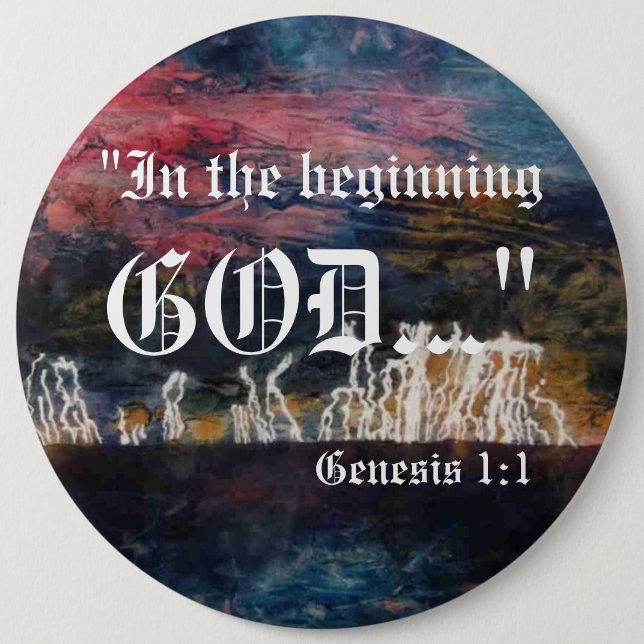 Genese 1:1 Schaltfläche Button (Vorderseite)