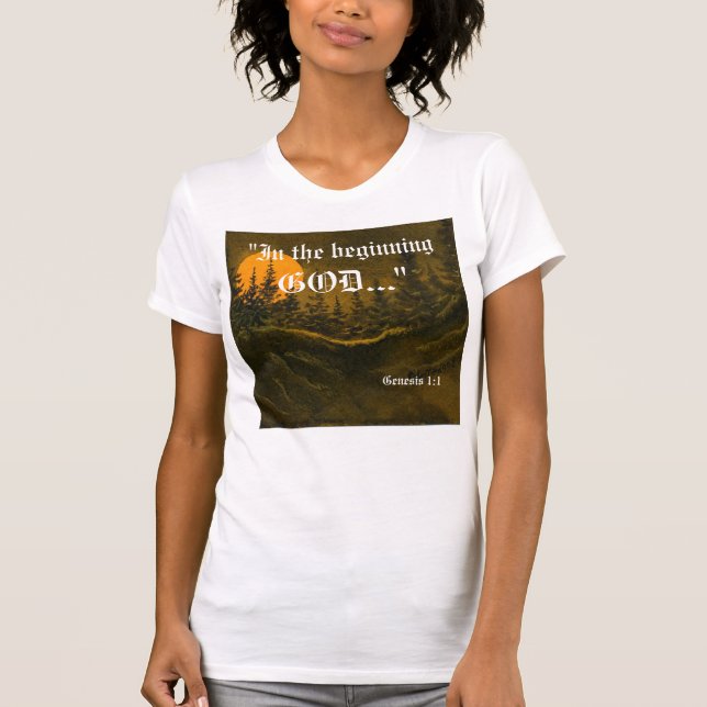 Genese 1:1 Shirt (Vorderseite)