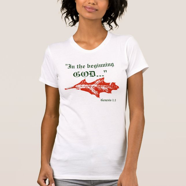 Genese 1:1 Shirt (Vorderseite)