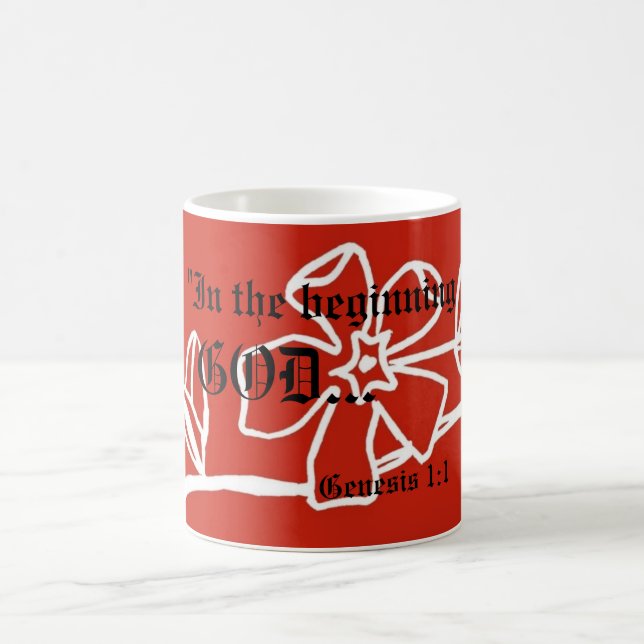 Genese 1:1 Tasse (Mittel)