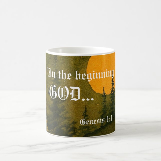 Genese 1:1 Tasse (Mittel)