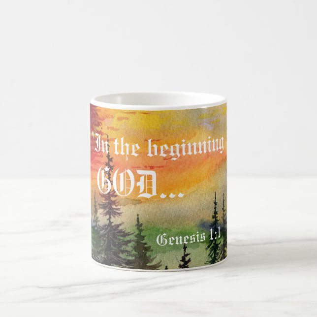 Genese 1:1 Tasse (Mittel)