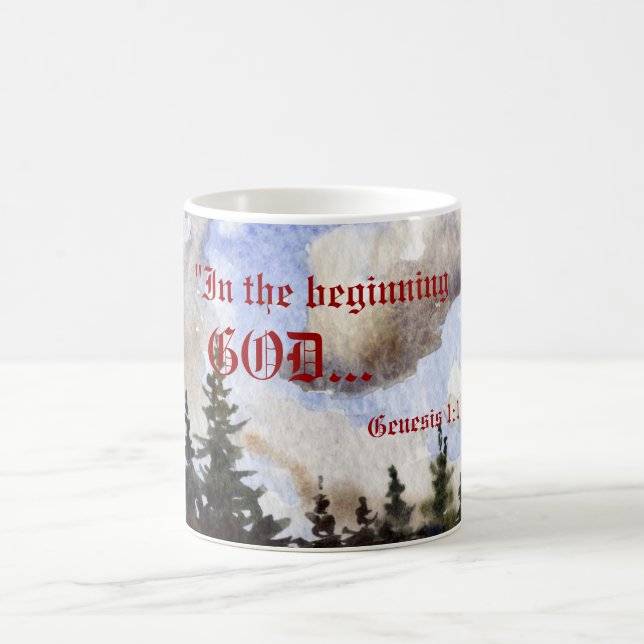 Genese 1:1 Tasse (Mittel)