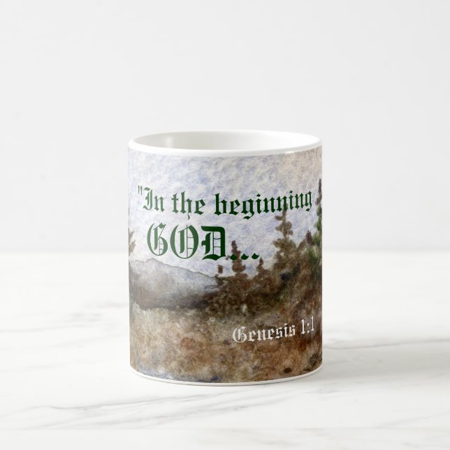 Genese 1:1 Tasse (Mittel)
