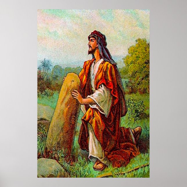 Genèse 28 Jacob a un rêve de Dieu poster (Devant)