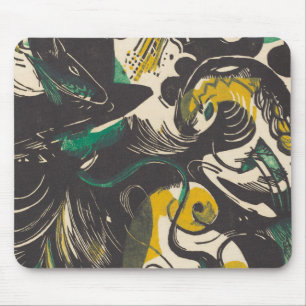 Genese II Schopfungsgeschichte II Franz Marcs   Mousepad