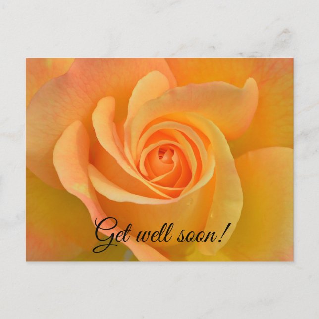 Genese Rose Postkarte (Vorderseite)