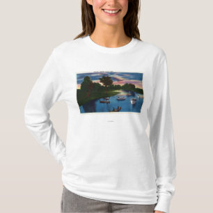 Genesee Tal-Park-Bootfahrt-Szene T-Shirt