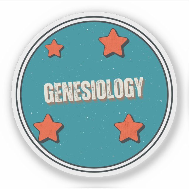 Genesiologie Aufkleber (Vorderseite)