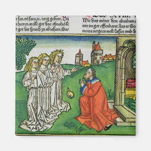 Genesis 18 2 Abraham and the Three Angels, from th Magnet