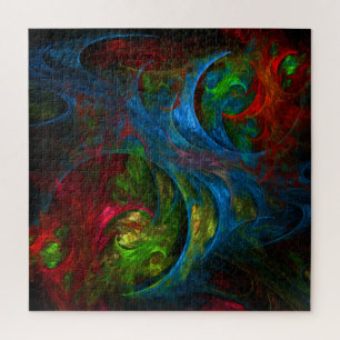 Genesis Blue Abstrakt Art
