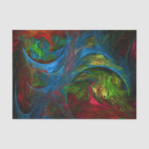 Genesis Blue Abstrakt Art