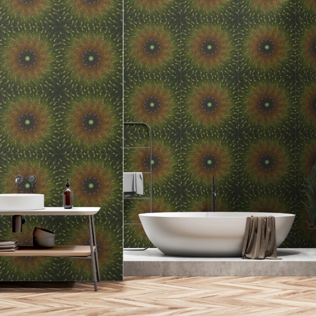 Genesis Blüte Tapete (Badezimmer)