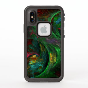 Genesis Green Abstrakt Art