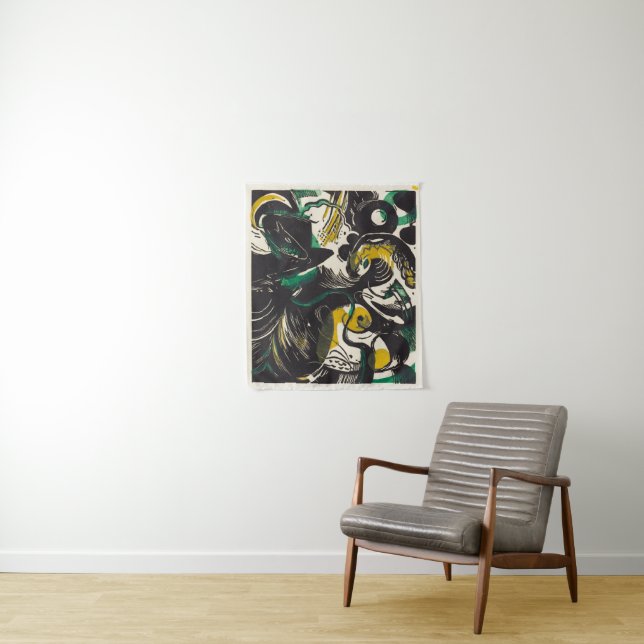 Genesis II (Schopfungsgeschichte II) (1914) Wandteppich (Beispiel)