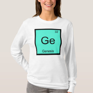 Genesis Name Chemie Element Periodensystem T-Shirt