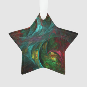 Genesis Nova Abstrakt Art Acrylic Star Ornament