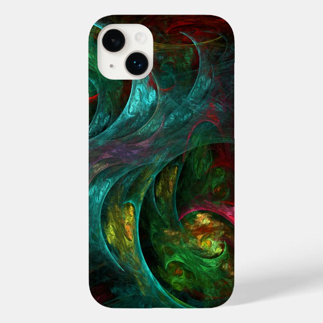 Genesis Nova Abstrakt Art Case-Mate iPhone 14 Plus Hülle (Rückseite)