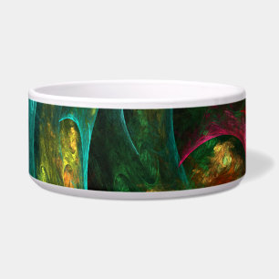 Genesis Nova Abstrakt Art Dog Bowl Napf