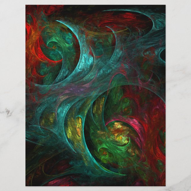 Genesis Nova Abstrakt Art Flyer (Vorne)