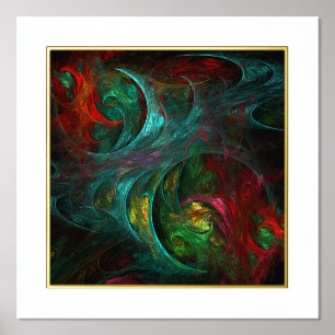 Genesis Nova Abstrakt Art Foliendrucke