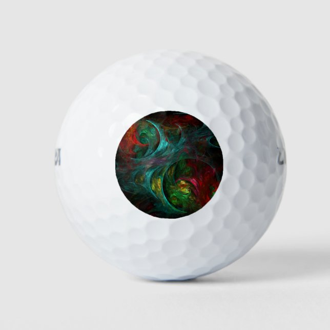 Genesis Nova Abstrakt Art Golfball (Vorderseite)