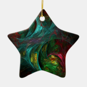 Genesis Nova Abstrakt Art Star Keramikornament