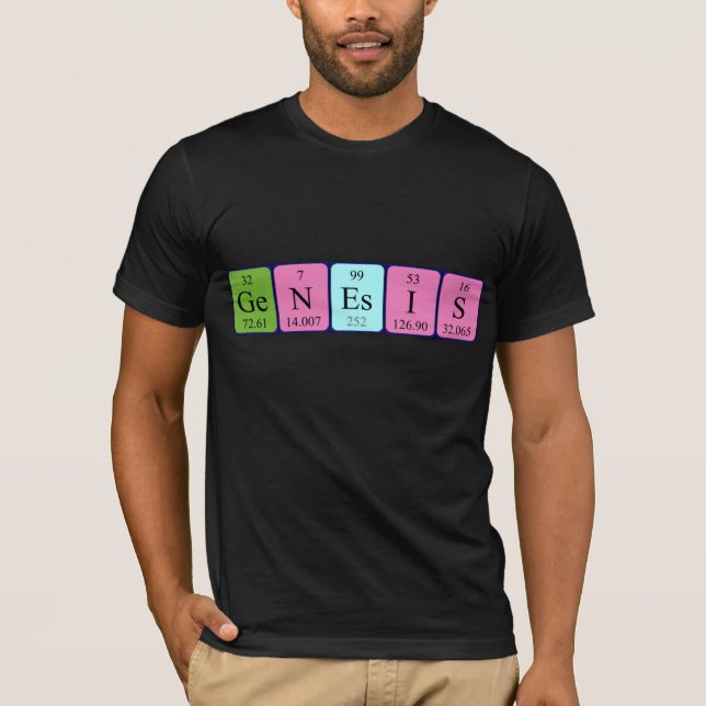 Genesis Periodenname Shirt (Vorderseite)