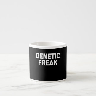 Genetic Freak T - Shirt Funny Sprichwort Espressotasse