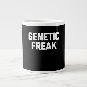 Genetic Freak T - Shirt Funny Sprichwort Jumbo-Tasse