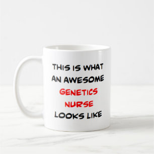 genetics nurse, awesome kaffeetasse