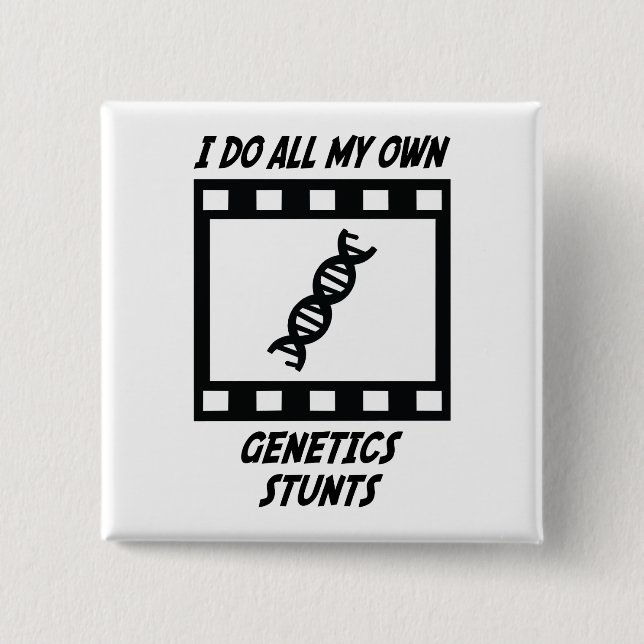 Genetik-Bremsungen Button (Vorderseite)