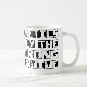 Genetik überleben kaffeetasse