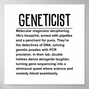 Genetiker Poster