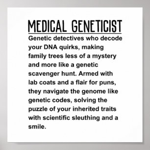 Genetiker Poster