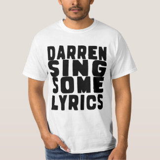 Genetische Druckfehler singen T - Shirt