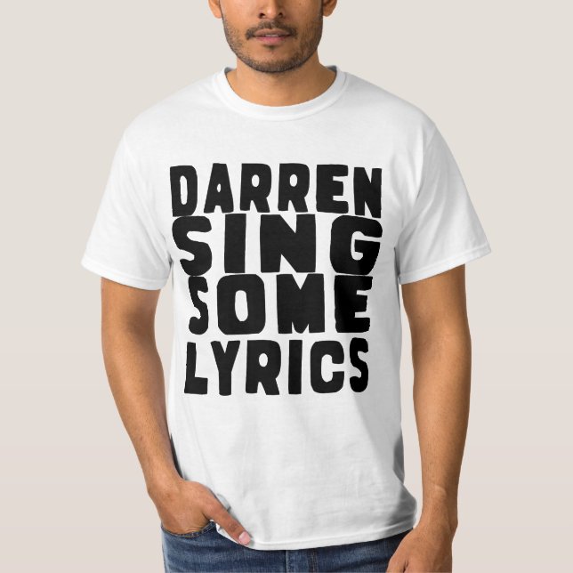 Genetische Druckfehler singen T - Shirt (Vorderseite)