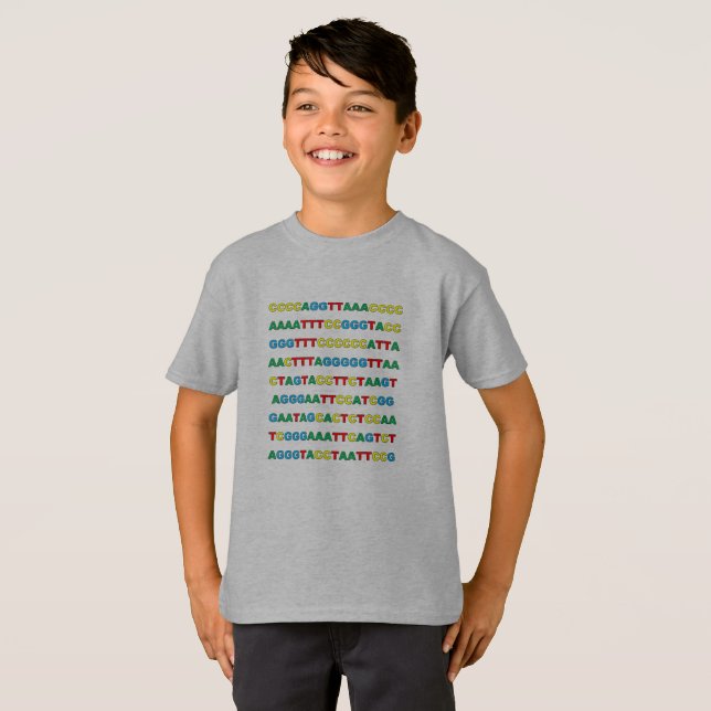 GENETISCHER CODE-T - Shirt (Vorne ganz)
