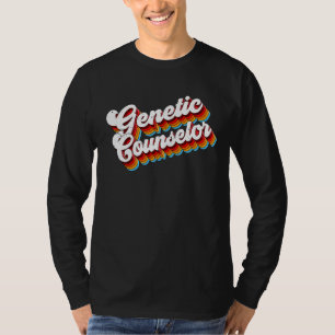 Genetischer Counselor Job-Bewertung Retro T-Shirt