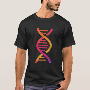 Genetischer Kodex DNA Wissenschaftsbiologe Biologi T-Shirt