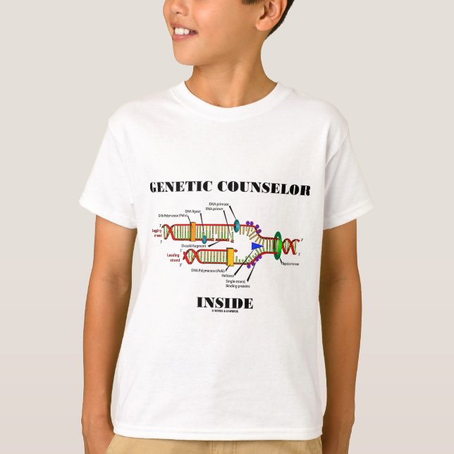 Genetisches Ratgeber-Innere (DNS-Reproduktion) T-Shirt (Vorderseite)