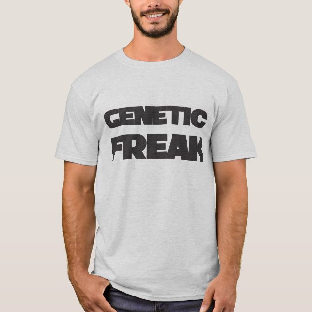 Genetisches ungewöhnliches T-Shirt (Vorderseite)