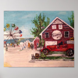 "Geneva On Lake, Ohio" von Willowcatdesigns Poster