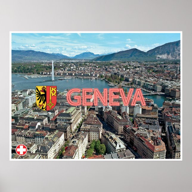 Geneva - Switzerland  Poster (Vorne)