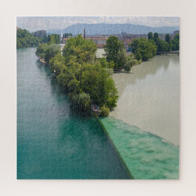 Geneva Viaduc La Jonction Puzzle (Vertikal)