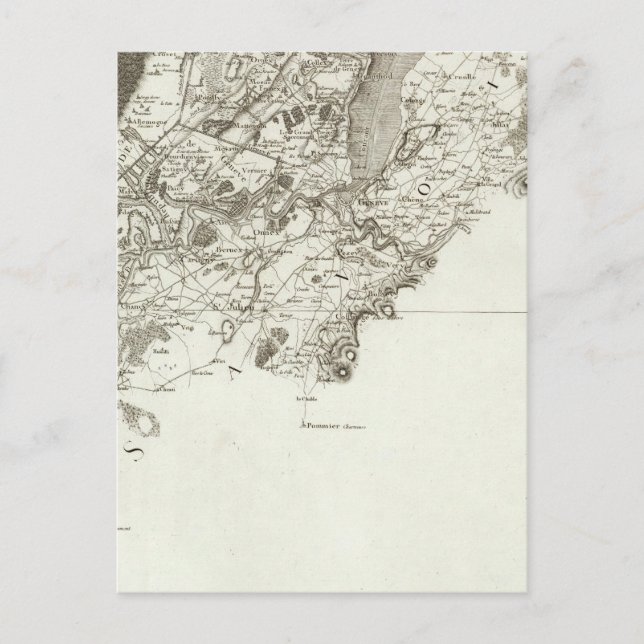 Geneve, Gex Postkarte (Vorderseite)