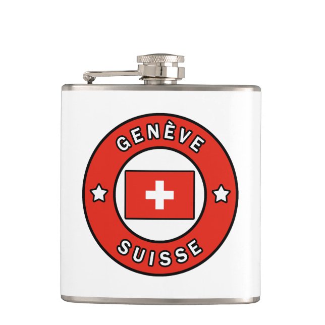 Genève Suisse Flachmann (Vorderseite)