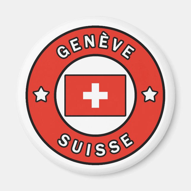 Genève Suisse Magnet (Vorne)